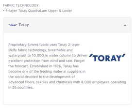 Toray Quadralam